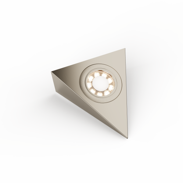 Saturn - Triangle Semi-Diffused Under Cabinet LED Light Fitting | Luxos LED